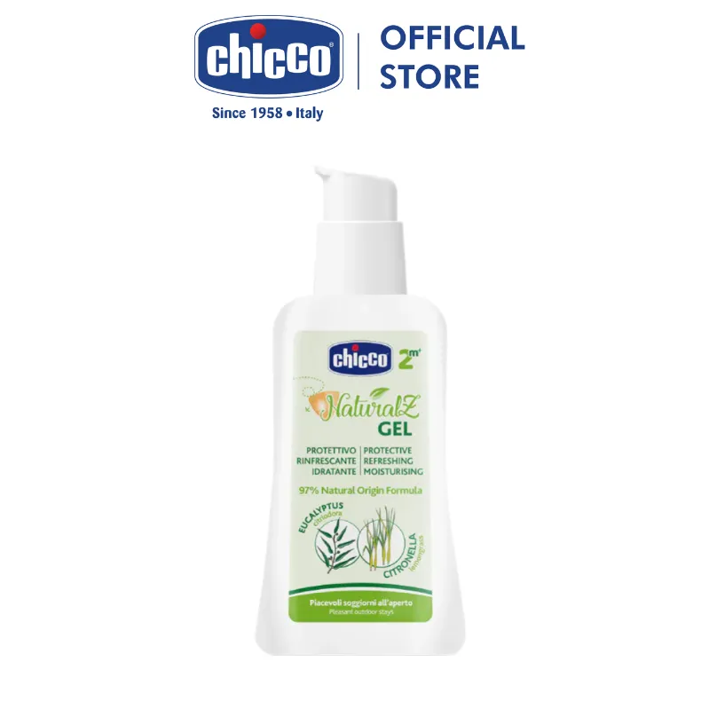 Ảnh Gel xịt bảo vệ da chiết xuất tinh dầu tự nhiên (thay sản phẩm xua muỗi) Chicco NaturalZ 60ml 1