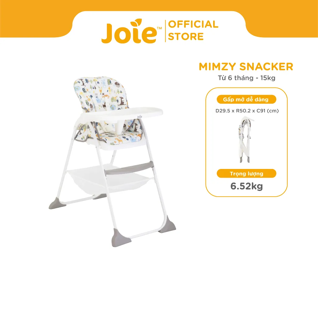 Ảnh Ghế ăn dặm cho bé Joie Mimzy Snacker | Ghế ăn cho bé gấp gọn 1