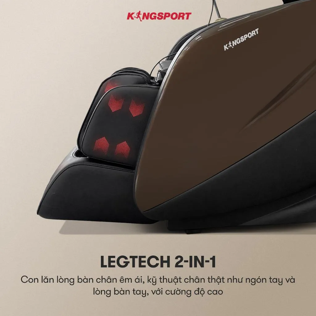 Ảnh Ghế massage KINGSPORT G11 công nghệ mới Kingtech Touch Pro, 12 bài massage 4