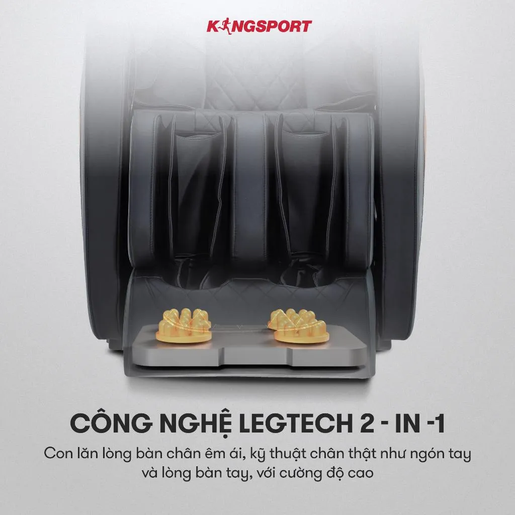 Ảnh Ghế massage toàn thân KINGSPORT G8 công nghệ làm ấm Warmtech, túi khí toàn thân massage nhiều cấp 3