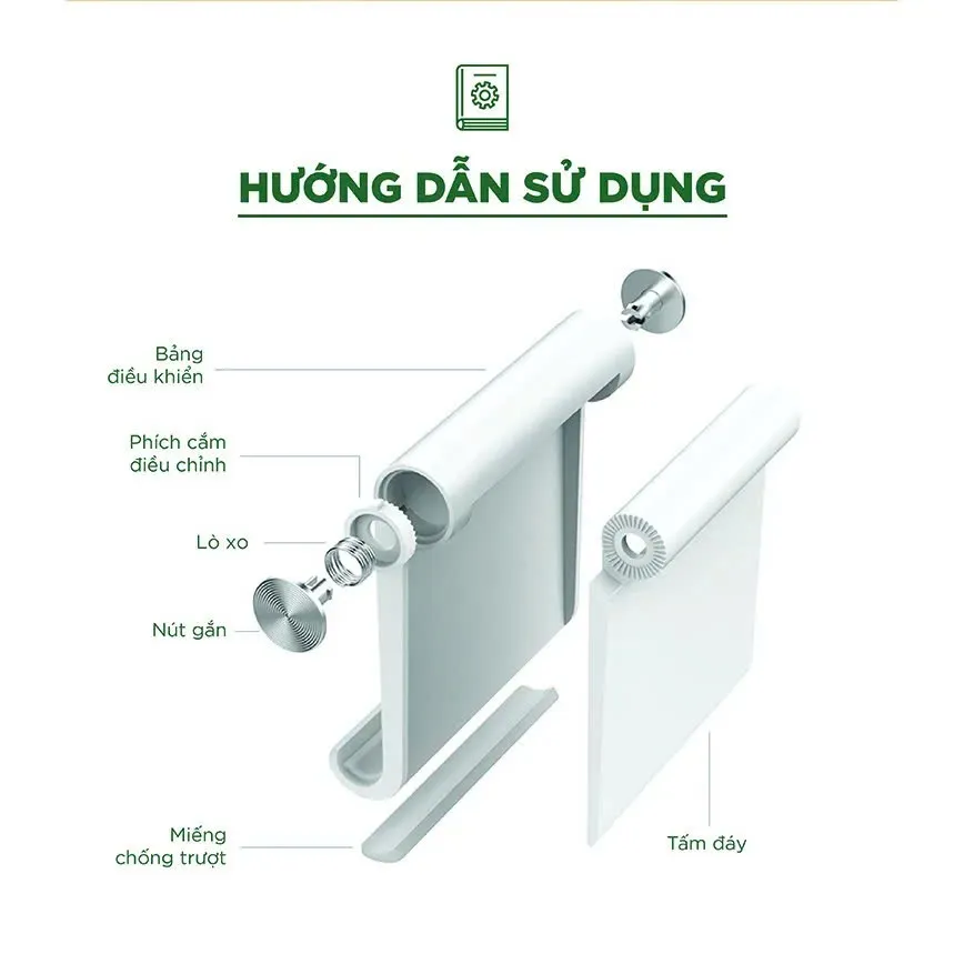 Ảnh Giá đỡ điện thoại Jisulife x UGREEN LP106 Chất liệu TPE cao cấp | Đệm silicon chống trầy xước 30285 2