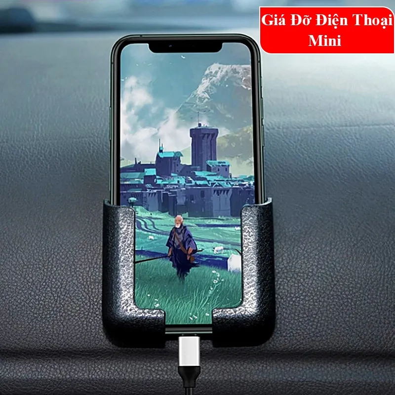 Đánh Giá Chi Tiết: Giá Đỡ Điện Thoại Mini Dán Ô Tô MYT Siêu Dính, Chỉ 10K!