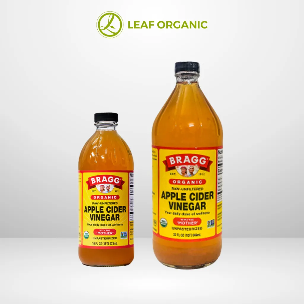 Ảnh Giấm táo hữu cơ Bragg 946ml - Hàng nhập khẩu 1