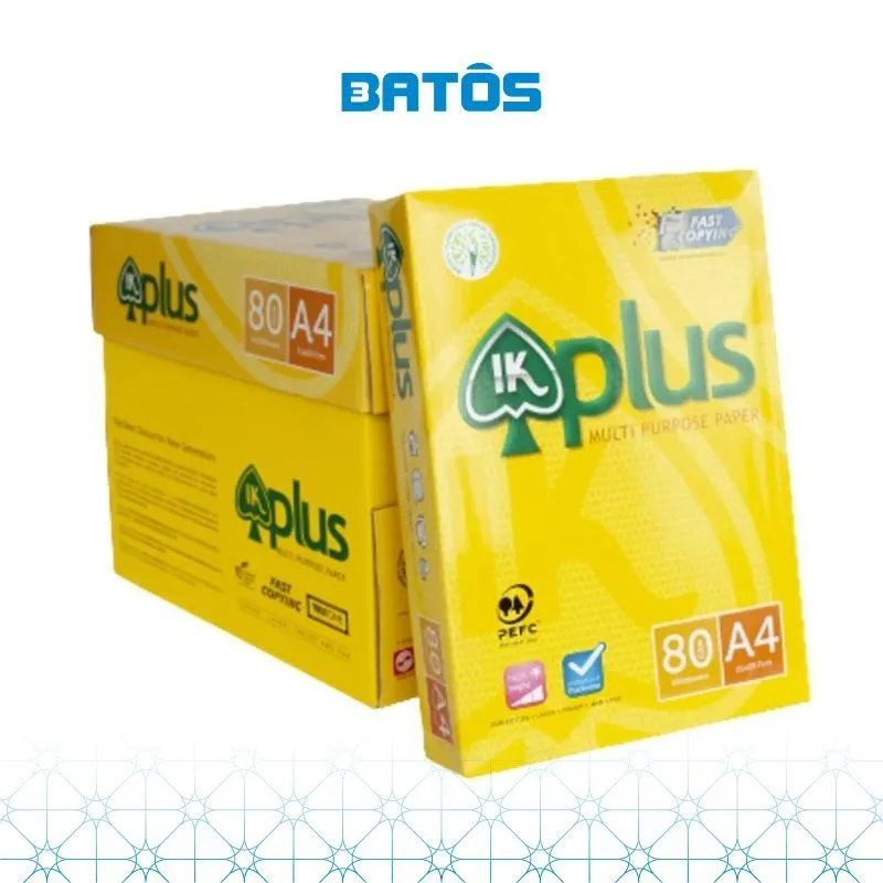 Ảnh Giấy A4 IK Plus 80gsm, 500 tờ/ Ream, nhập khẩu từ Indonesia. 4
