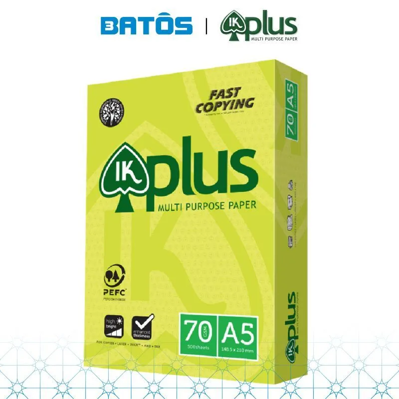 Ảnh Giấy A5 IK Plus 70gsm , 500 tờ/ rem, nhập khẩu từ Indonesia. 2