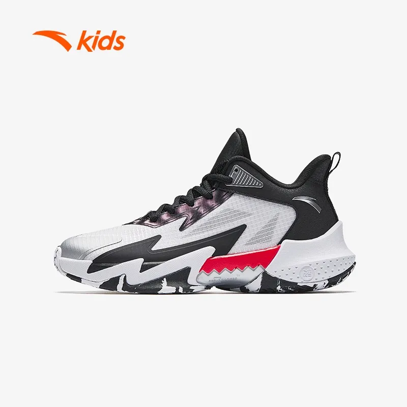 Ảnh Giày bóng rổ bé trai size 33-40 Anta Kids Shark Teeth 3125A1110 1