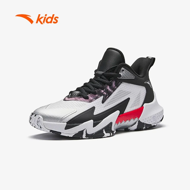 Ảnh Giày bóng rổ bé trai size 33-40 Anta Kids Shark Teeth 3125A1110 2