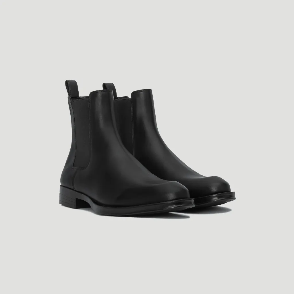 Ảnh Giày Boot nam THE GENT WOLF Chelsea Boot - Black 1