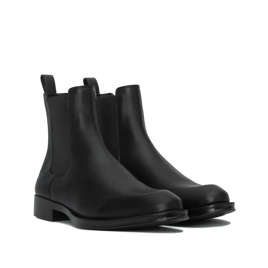 Ảnh Giày Boot nam THE GENT WOLF Chelsea Boot - Black 3