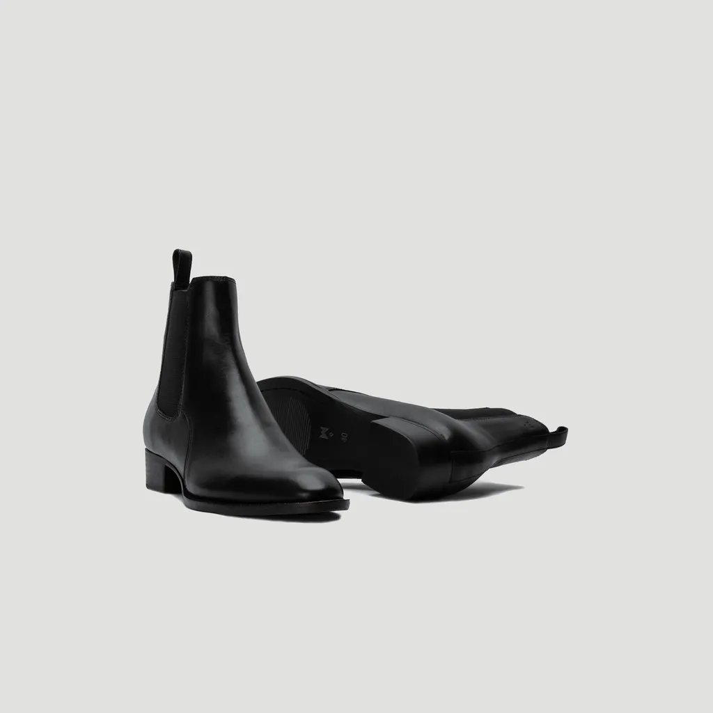 Ảnh Giày boot THE WOLF wild walk chelsea boot - Black 4