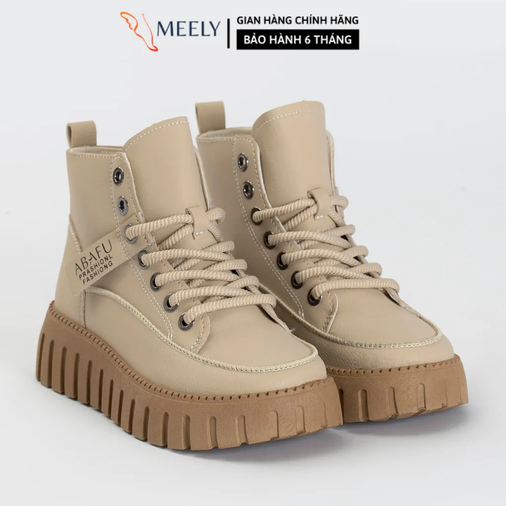 Ảnh Giày Boots Nữ Đế Cao Bốt Nữ MEELY Phiên Bản Hàn Quốc Trẻ Trung Năng Động - ZY12 1