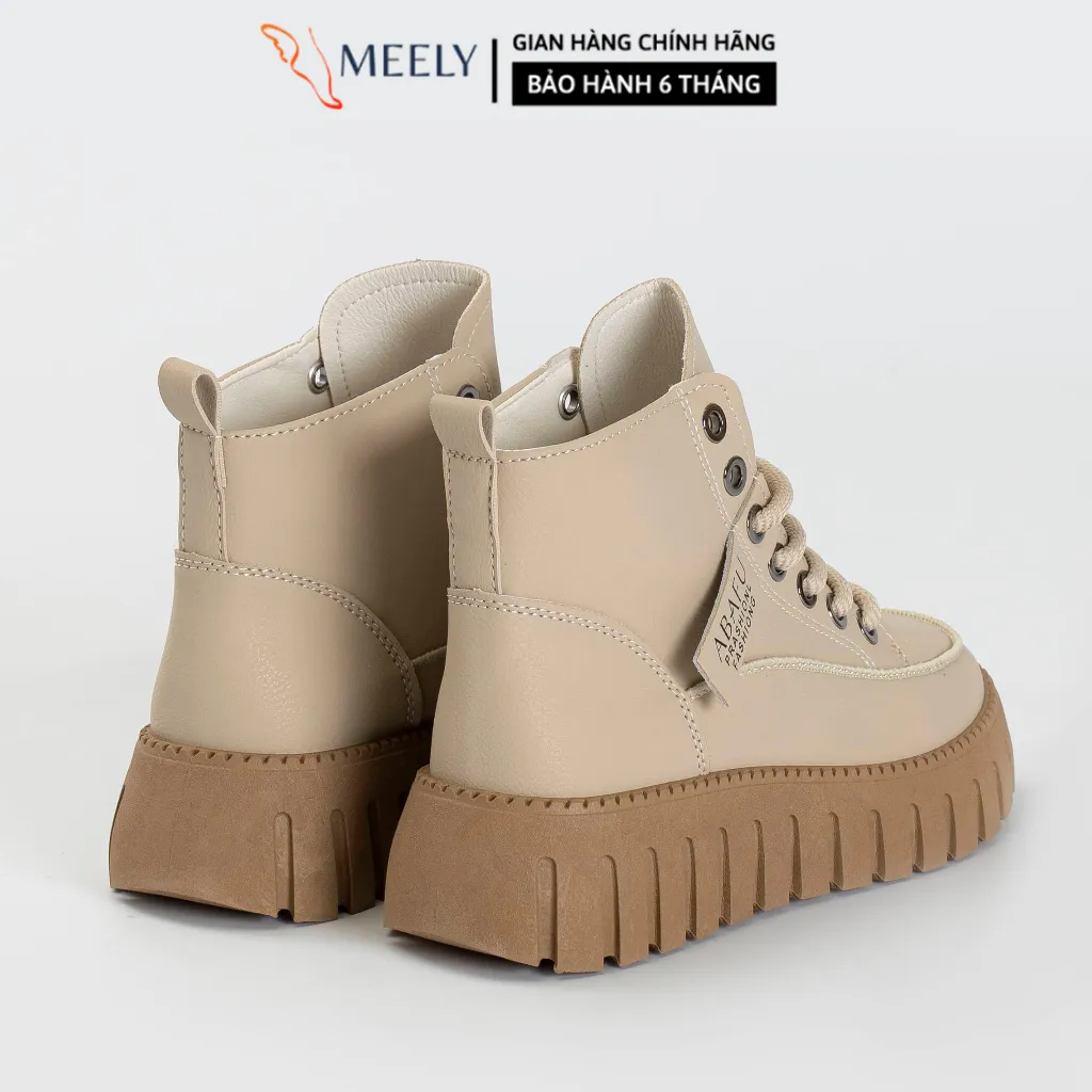 Ảnh Giày Boots Nữ Đế Cao Bốt Nữ MEELY Phiên Bản Hàn Quốc Trẻ Trung Năng Động - ZY12 4
