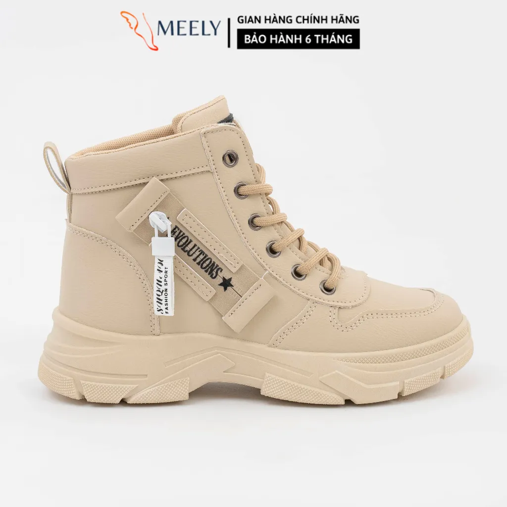Đánh Giá Giày Boots Nữ Đế Cao MEELY W25: Phong Cách Hàn Quốc Trẻ Trung & Năng Động