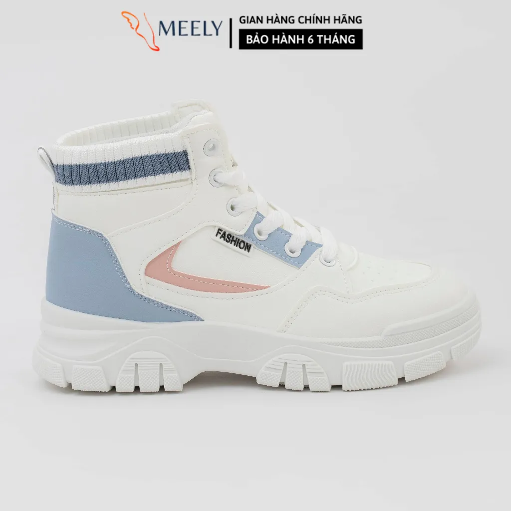 Ảnh Giày Boots Nữ Đế Cao Bốt Nữ MEELY Phiên Bản Hàn Quốc Trẻ Trung Năng Động - Q35 1