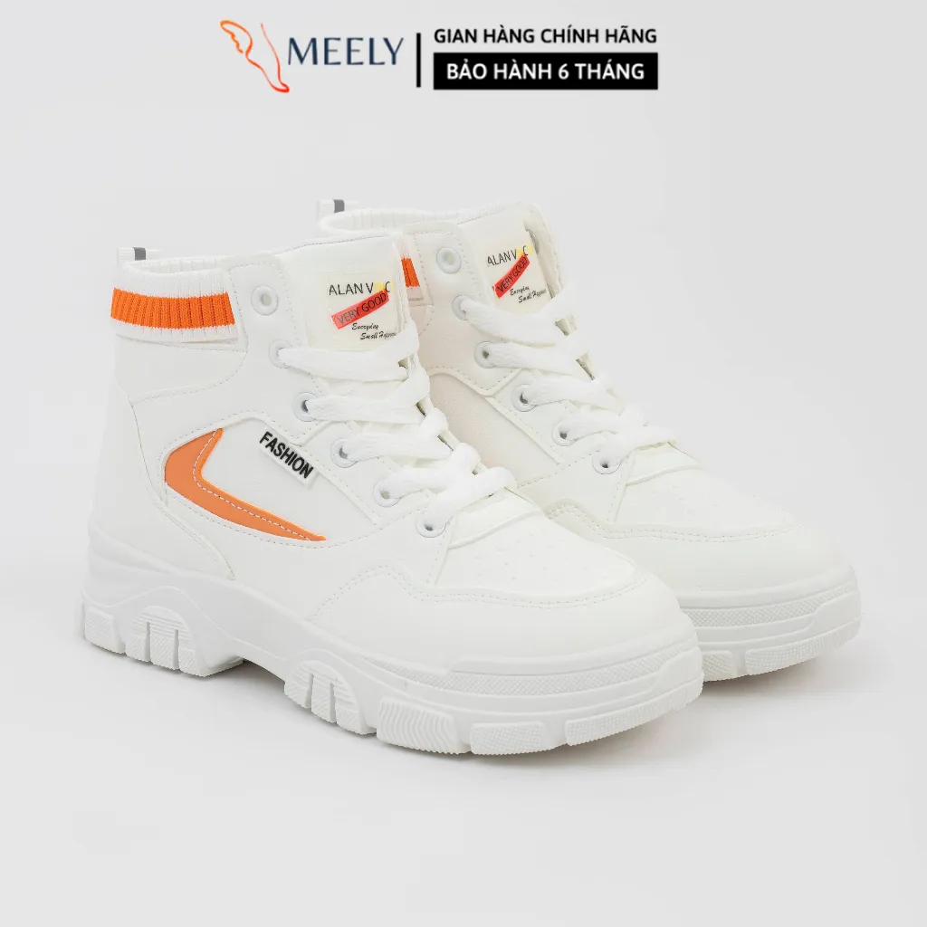 Ảnh Giày Boots Nữ Đế Cao Bốt Nữ MEELY Phiên Bản Hàn Quốc Trẻ Trung Năng Động - Q35 3