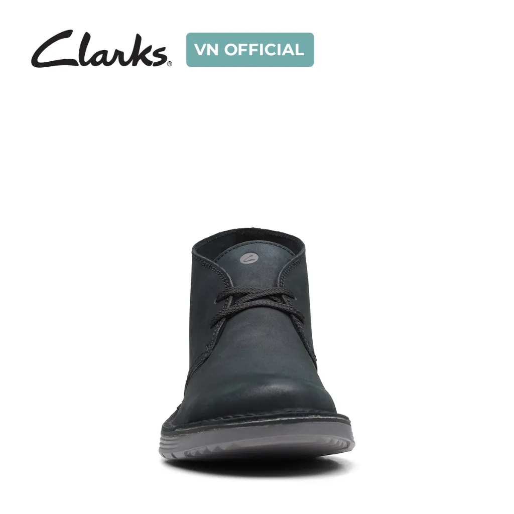 Ảnh Giày Bốt Cổ Thấp Da Nubuck Nam Clarks - Brahnz Mid 2