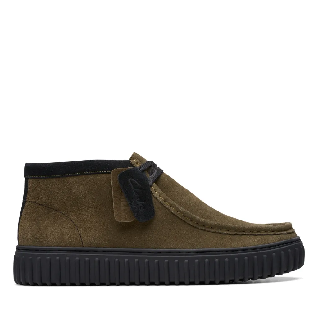 Ảnh Giày Bốt Da Lộn Nam Clarks - Torhill Hi 1