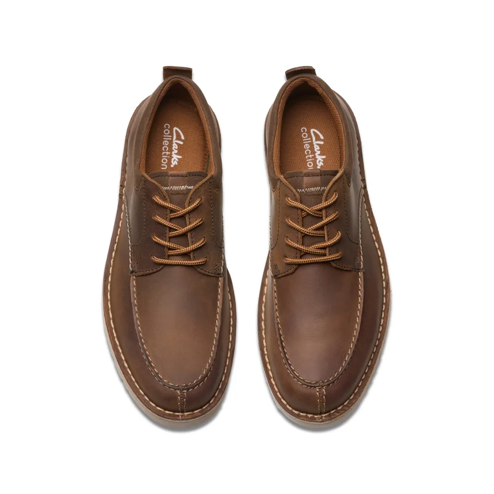Ảnh Giày Buộc Dây Da Nam Clarks - Eastridge Moc 3