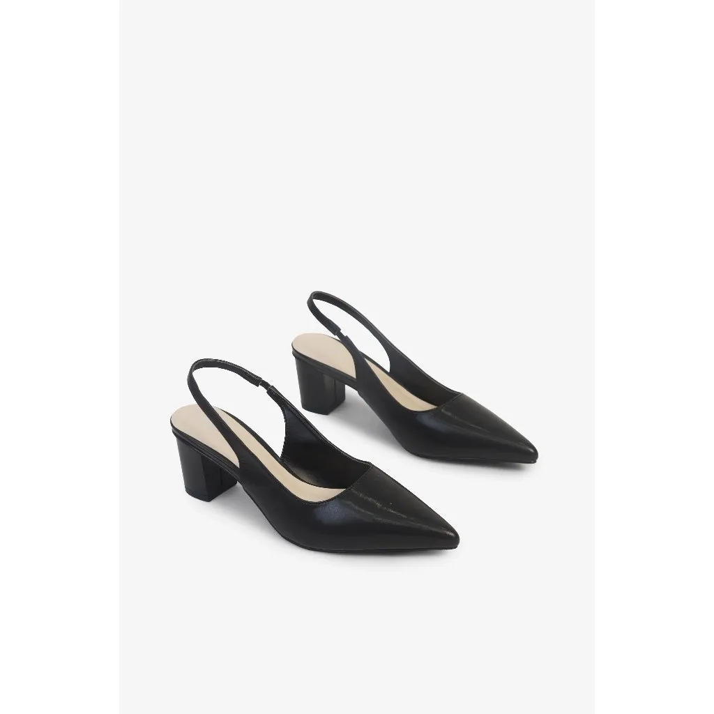 Ảnh Giày Cao Gót 5cm SlingBack Hậu Thun Pixie H350 2