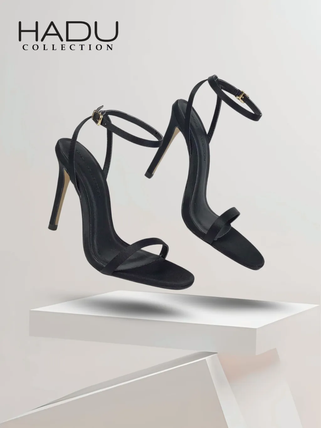 Ảnh Giày Cao Gót 9P Sandal Quai Mảnh HADU G931 Chất Da PU Cao Cấp Sườn 4 Lớp Vững Chắc BH 12 Tháng 1