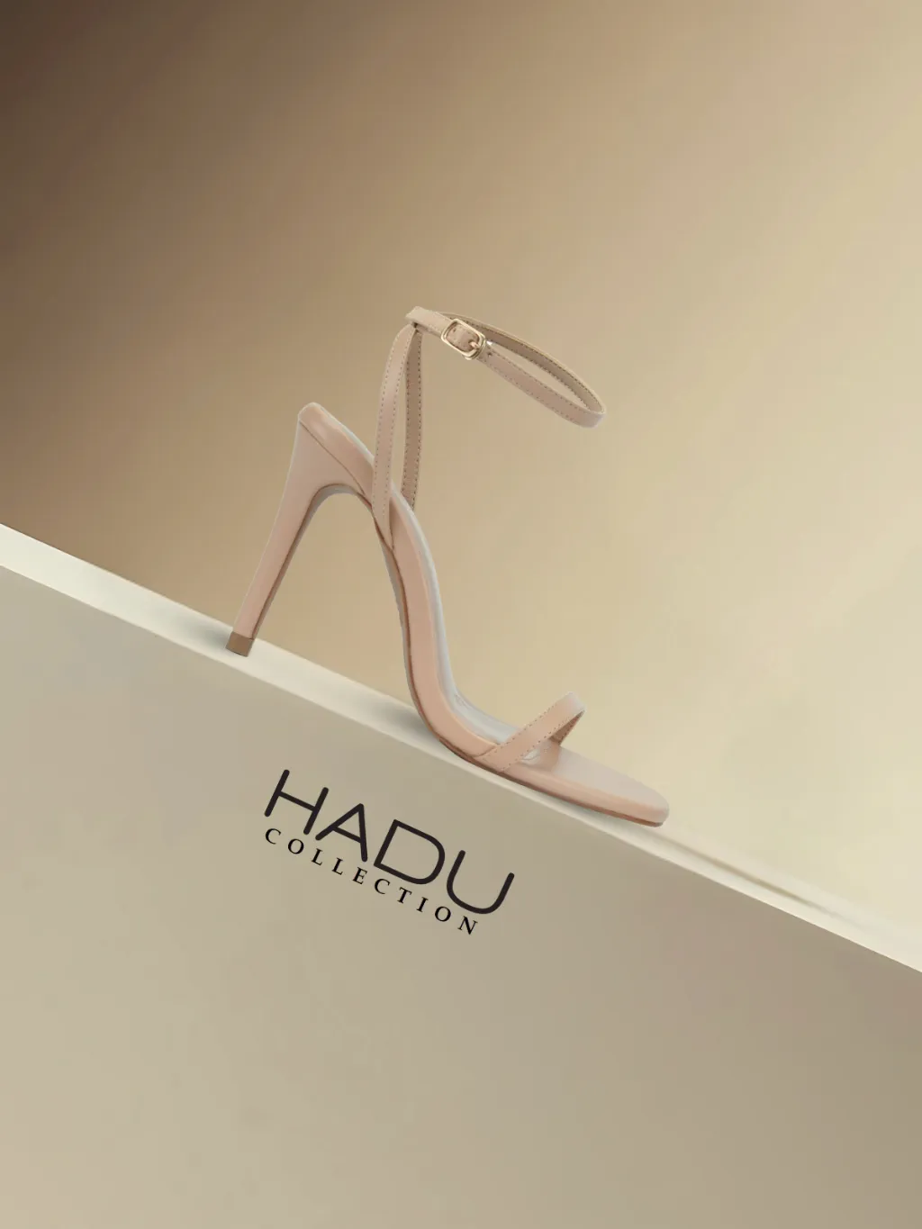 Ảnh Giày Cao Gót 9P Sandal Quai Mảnh HADU G931 Chất Da PU Cao Cấp Sườn 4 Lớp Vững Chắc BH 12 Tháng 3