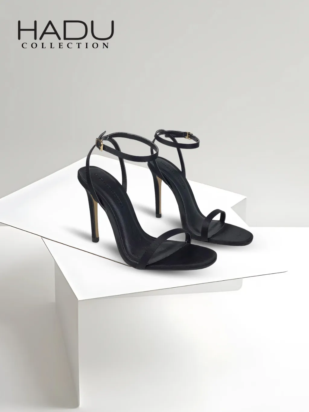 Ảnh Giày Cao Gót 9P Sandal Quai Mảnh HADU G931 Chất Da PU Cao Cấp Sườn 4 Lớp Vững Chắc BH 12 Tháng 4