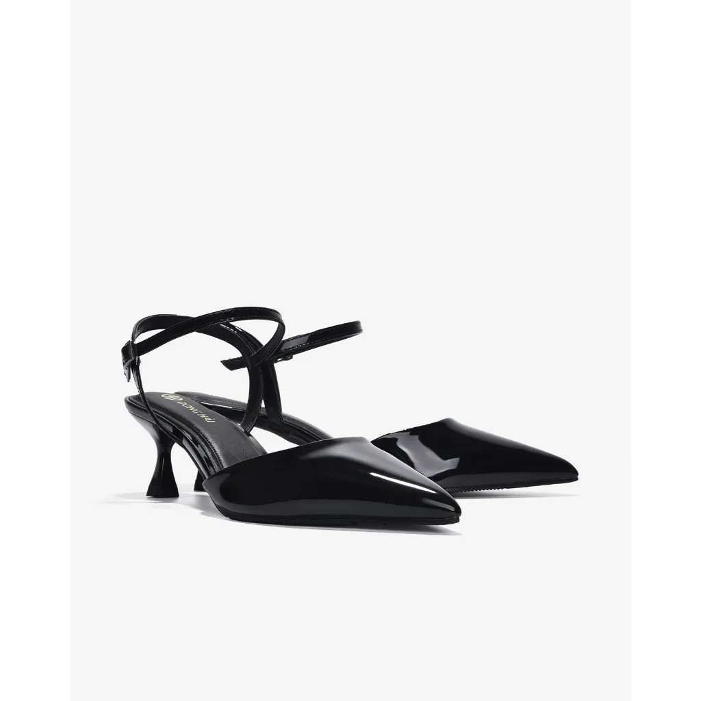 Ảnh Giày Cao Gót Đông Hải Bít Mũi Nhấn quai Ankle Strap - G81S8 3