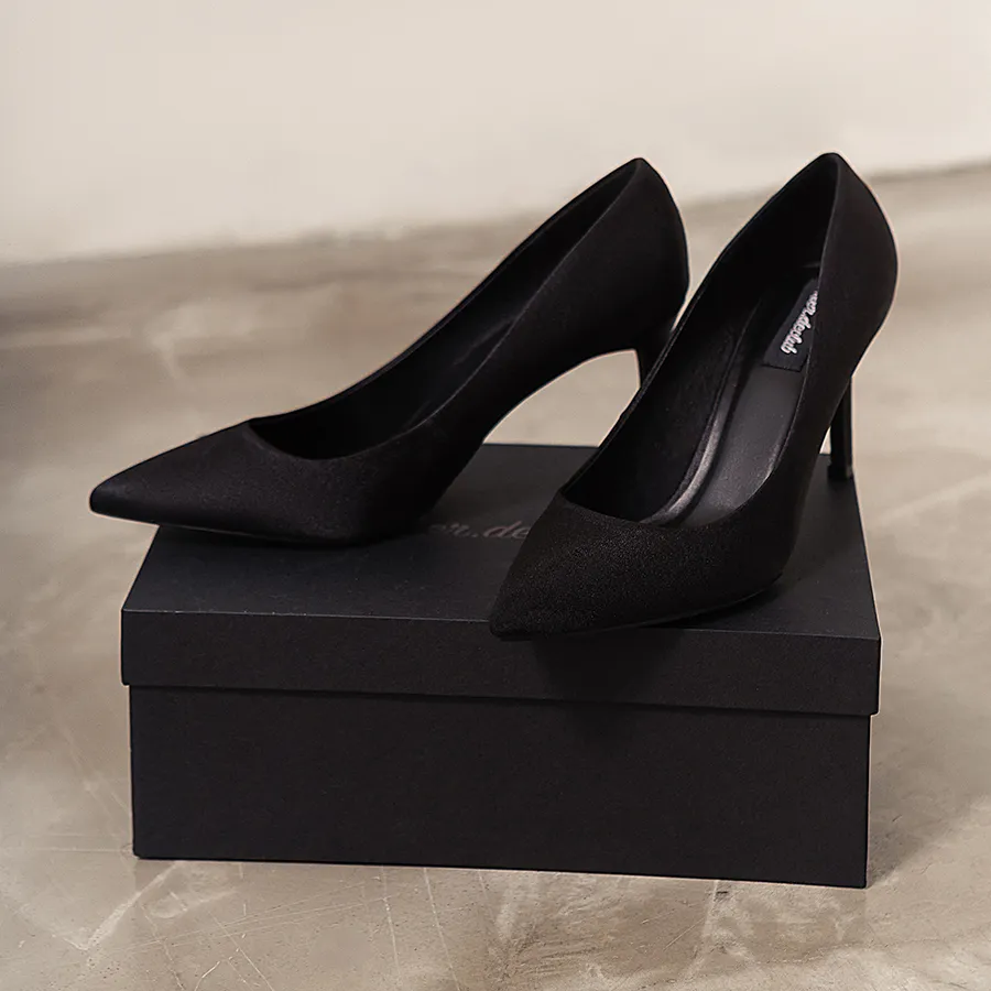 Ảnh Giày cao gót Her.declub CLARA SATIN PUMPS 2
