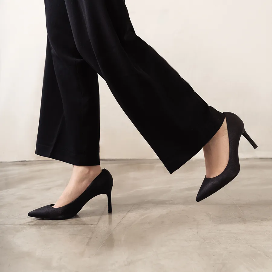 Ảnh Giày cao gót Her.declub CLARA SATIN PUMPS 3