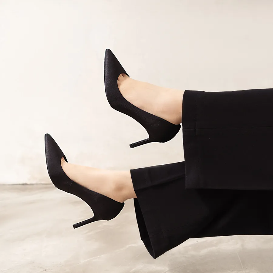 Ảnh Giày cao gót Her.declub CLARA SATIN PUMPS 4