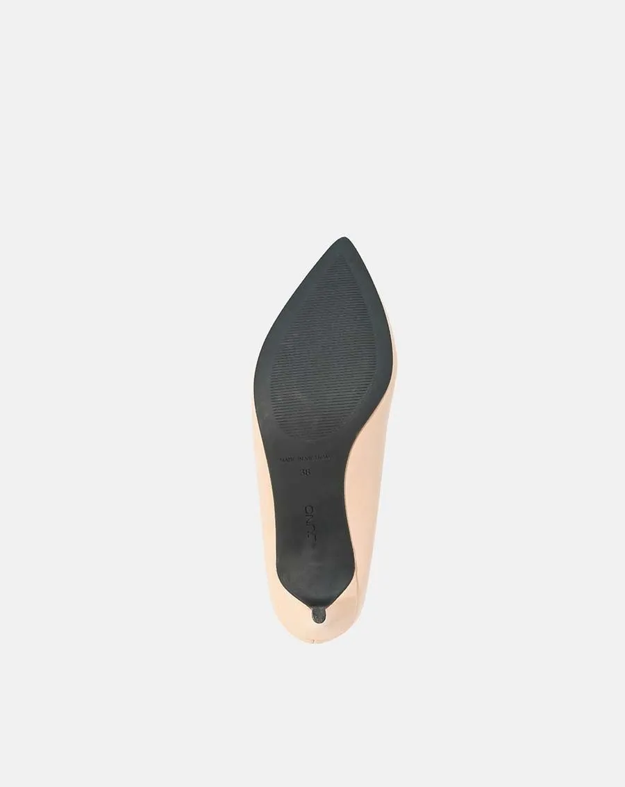 Ảnh Giày Cao Gót Nữ 7cm Thời Trang JUNO Giày Cao Gót Mũi Nhọn Gót Thanh CG07080 4