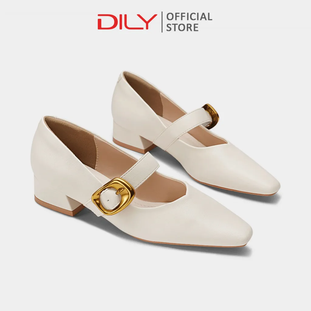 Đánh Giá Giày Cao Gót DILY Mũi Vuông Gót Vuông 3cm DL0562 Sang Trọng