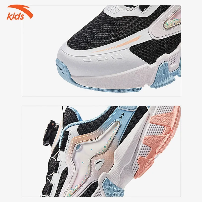 Ảnh Giày chạy thể thao bé gái size 33-39 Anta Kids SHANYU 3224A8806 4