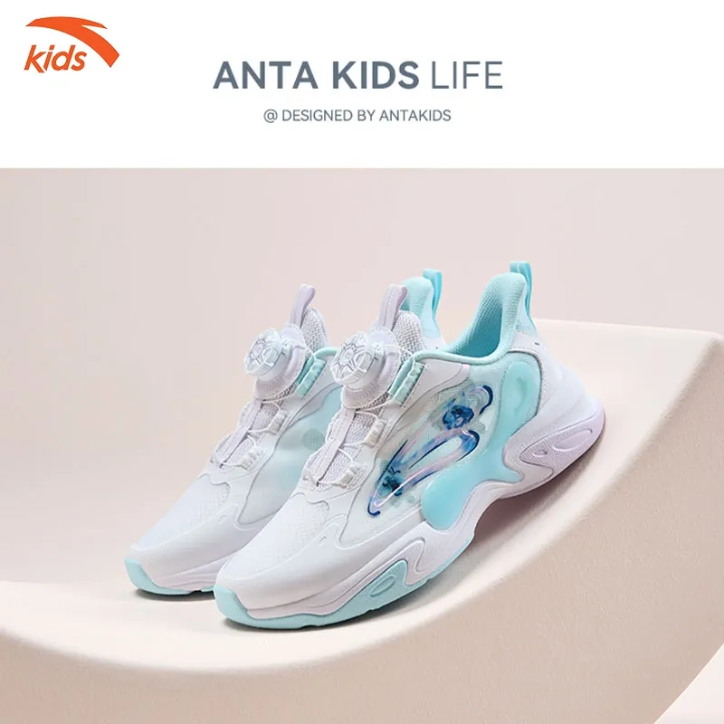 Ảnh Giày chạy thể thao bé gái size 33-39 Anta Kids Butterfly Wings 3224B8807 2