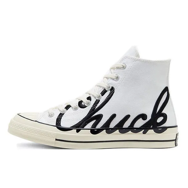 Ảnh Giầy Converse Chuck 1970 Signature Hi - 167696, Converse Chính Hãng, Basic, Vải Canvas Bền Bỉ 1