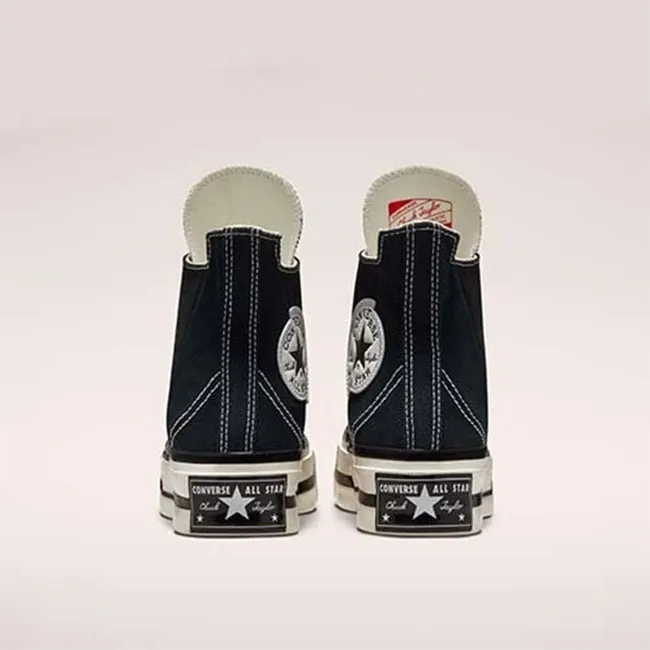 Ảnh Giầy Converse Chuck 70 Plus Black - A00916C, Converse Chính Hãng, Đế Cao Cá Tính, Basic Sneaker 3