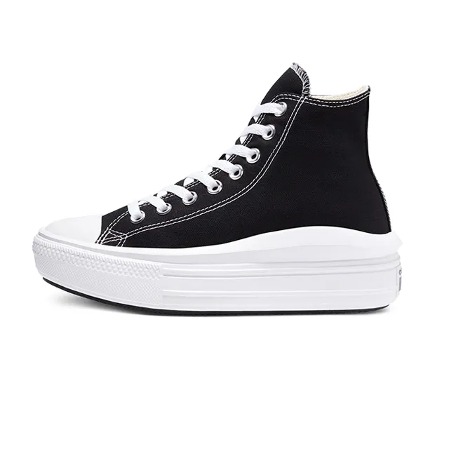 Ảnh Giầy Converse Chuck Taylor All Star Move - 568497, Converse Chính Hãng, Giầy Đế Cao, Siêu Nhẹ, Êm 1