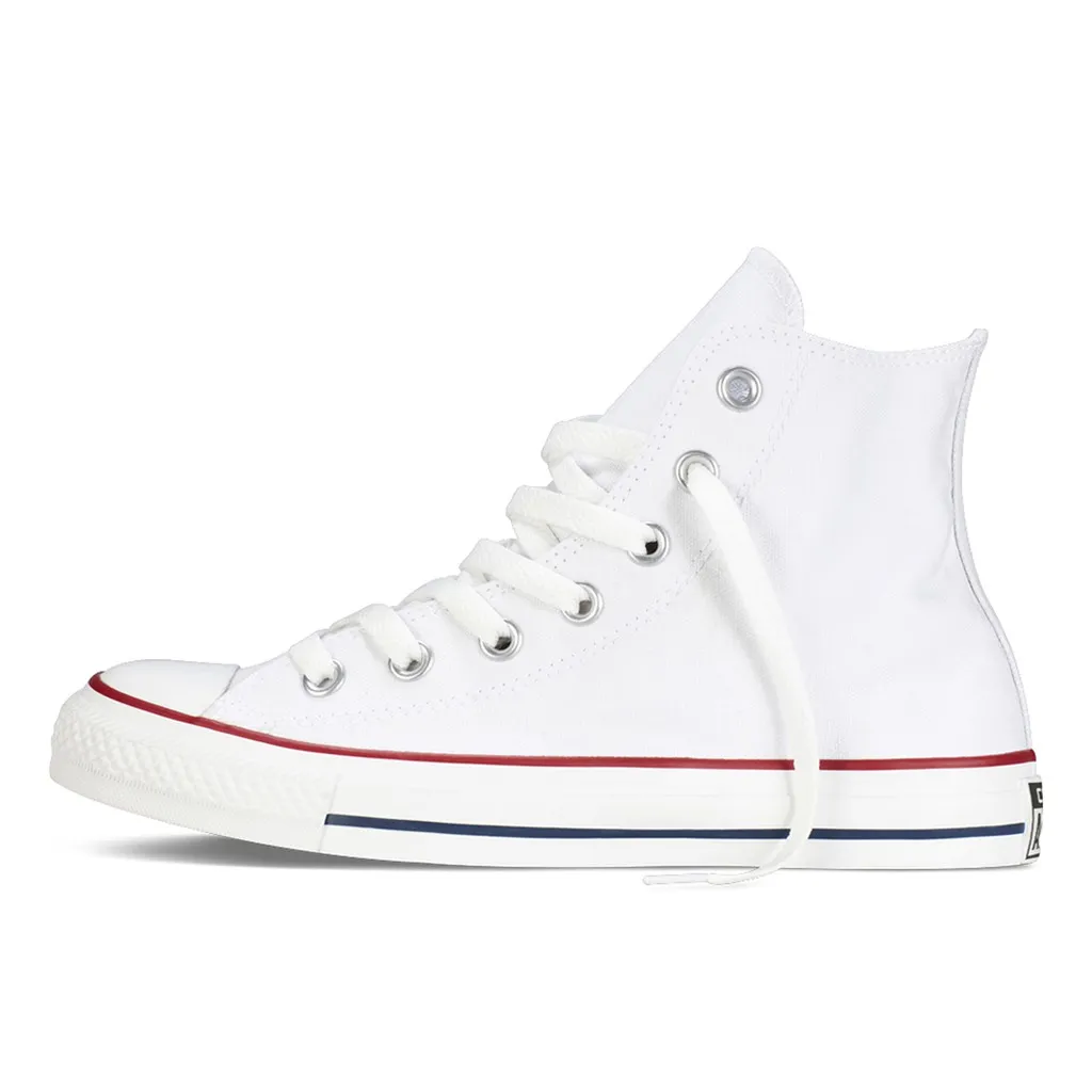 Ảnh Giày Converse Chuck Taylor All Star Classic White hi - 121184 Giầy Chính Hãng, Vải Canvas Mềm Mại 1