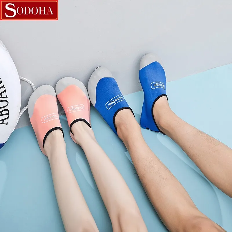 Ảnh Giày đi biển nữ ,nam lội nước thoáng khí cao cấp siêu nhẹ đế cao su chống trơn trượt bể bơi SODOHA SDH3228 3