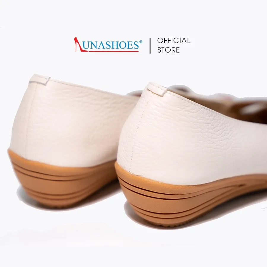 Ảnh Giày hở mũi nữ LUNASHOES 22503 da bò mềm phù hợp đi lại nhiều rất êm chân 4