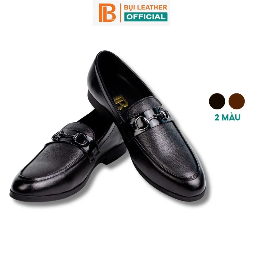 Ảnh Giày lười nam da bò nappa cao cấp G121 Bụi leather- hộp sang trọng - Bảo hành 12 tháng 1