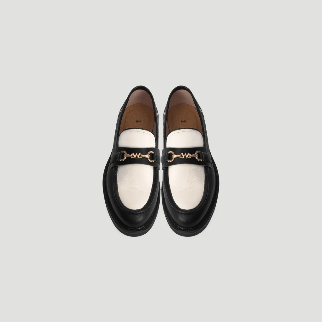 Ảnh Giày Lười Nam Nữ THEWOLF SEAN MODERN LOAFER - Đen Kem 4