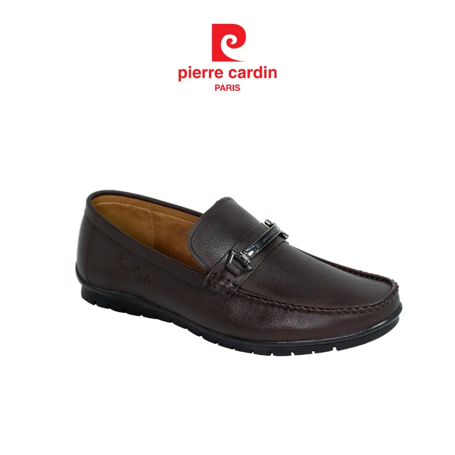 Ảnh Giày lười Pierre Cardin Pháp chất liệu da bò cao cấp, đế cao su chống trượt, thoáng mát mồ hôi - 785 chính hãng 4