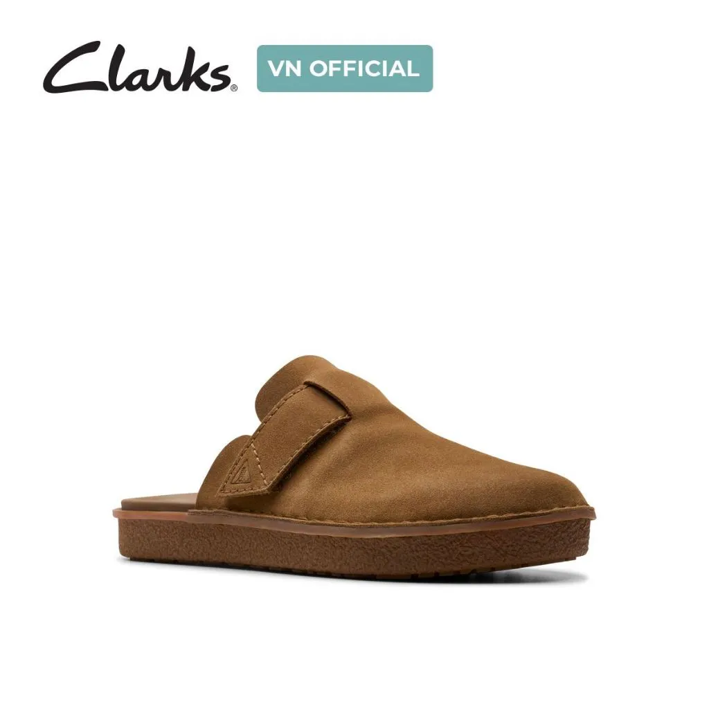 Đánh Giá Giày Mule Da Lộn Nam Clarks Litton Mule: Phong Cách Cổ Điển & Thoải Mái