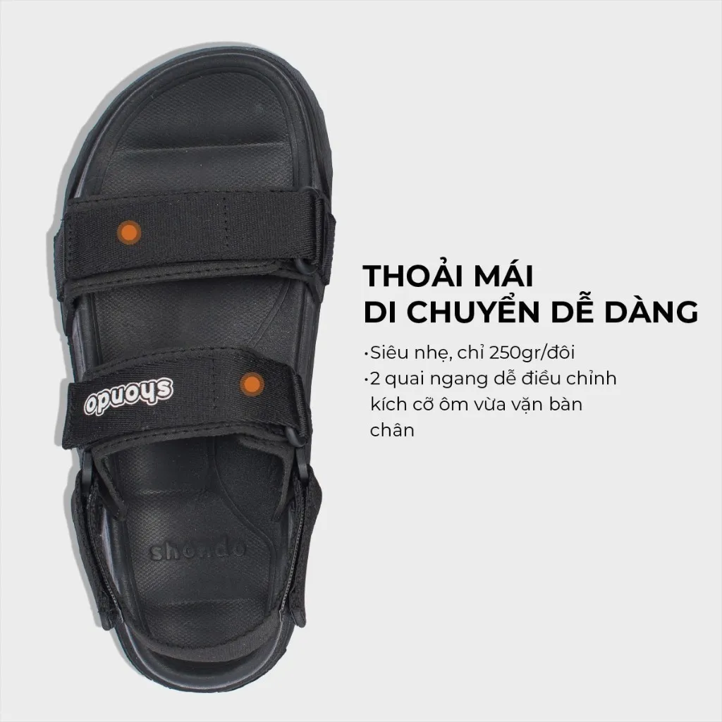 Ảnh Giày Platy Nam Nữ SHONDO Thời Trang, Mềm Êm Ái, Thích Hợp Đi Học, Đi Chơi Màu Đen PLA1112 2