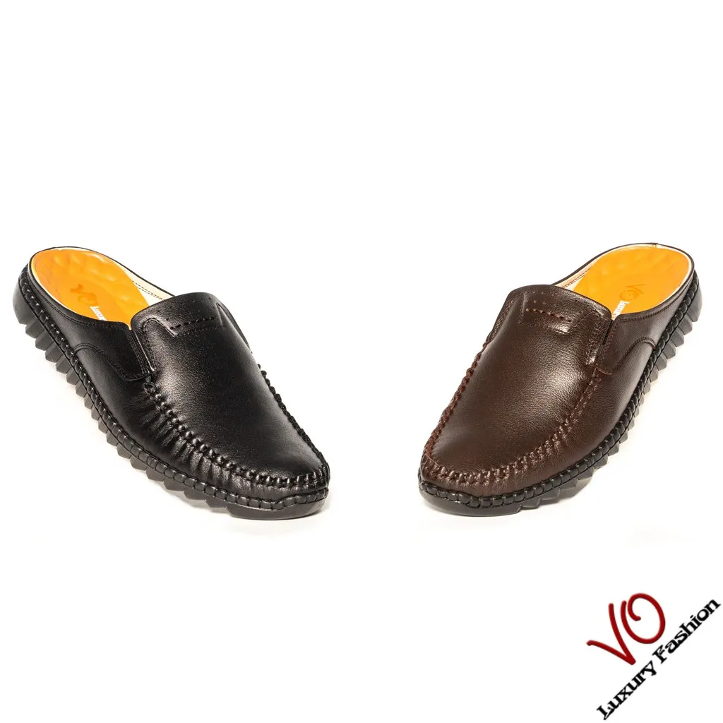 Ảnh Giày sabo da bò trẻ trung VO LUXURY FASHION 14 2