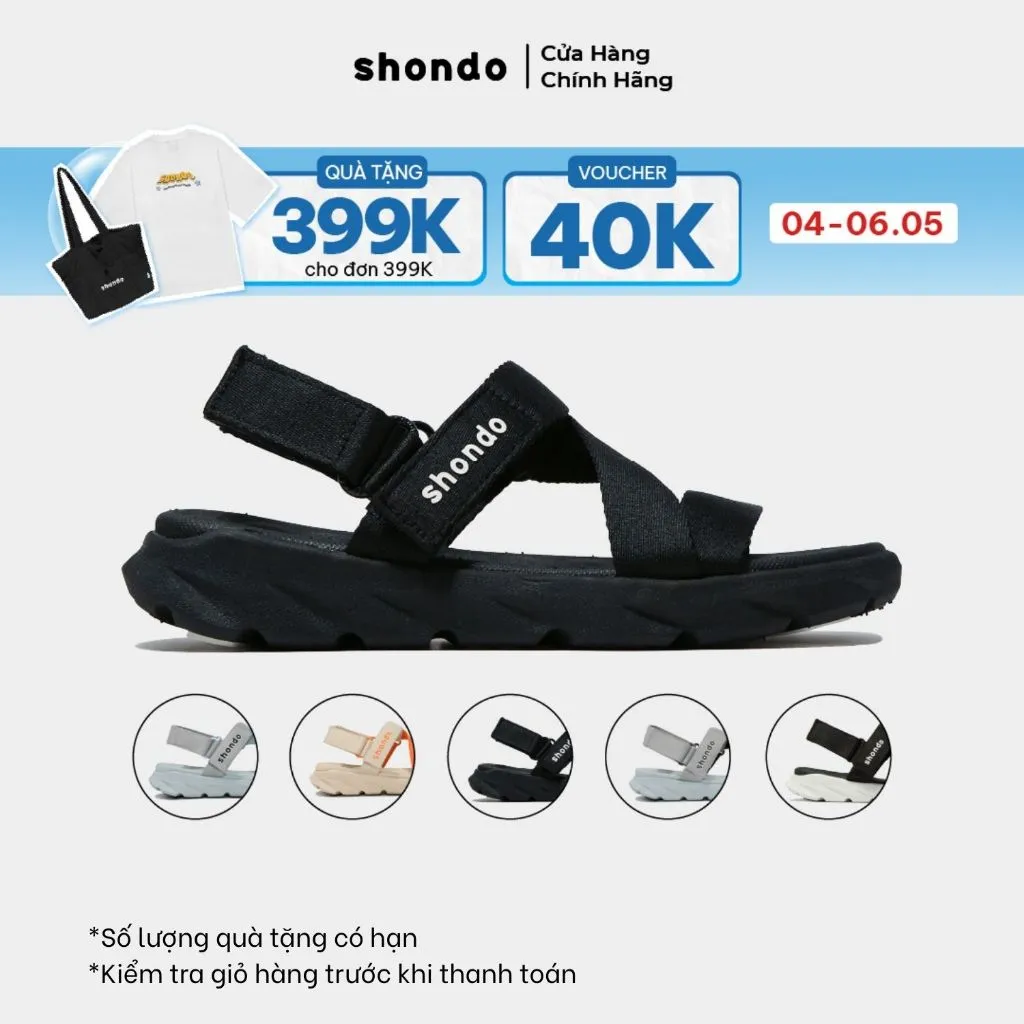 Ảnh Giày Sandal Nam Nữ F6S Thoải Mái, Nhẹ Êm Ver 1 ShondoNhiều Màu 1