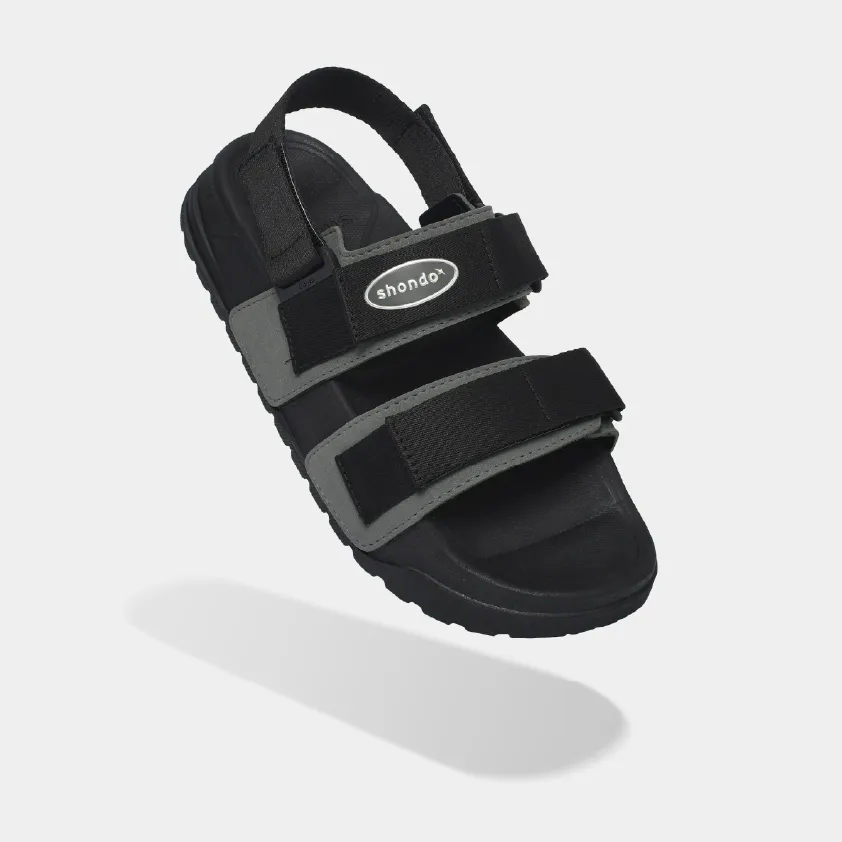 Ảnh Giày Sandal Nam Nữ Platy 4 Bánh Mì, Siêu Nhẹ Shondo Nhiều Màu 2