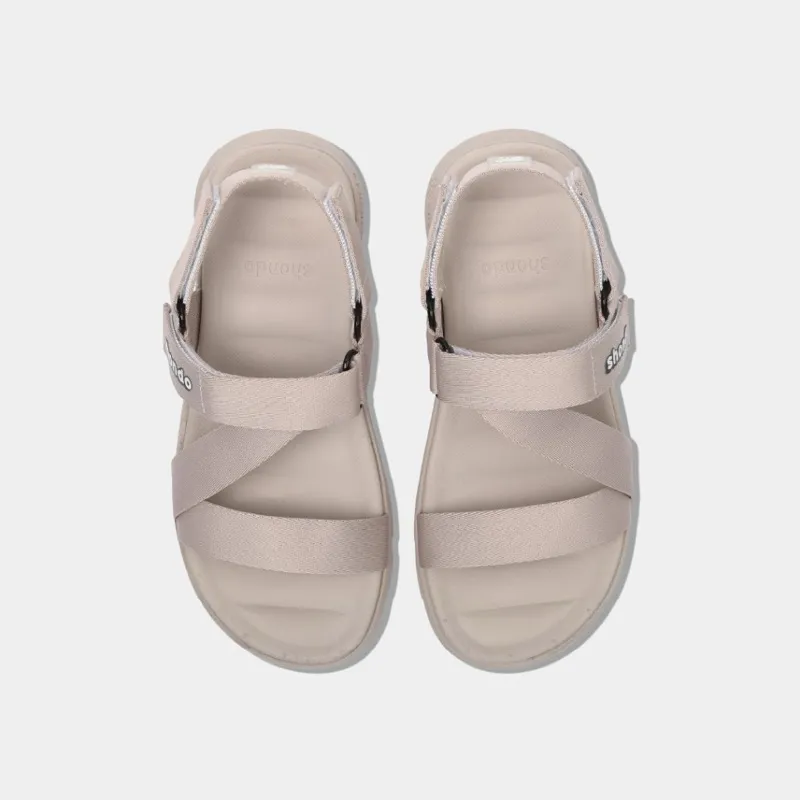 Ảnh Giày Sandal Nam Nữ SHONDO F6 Sport Thời Trang Nhẹ Êm Đi Học, Đi Làm Thời Trang Năng Động Màu Nâu F6S9595 4