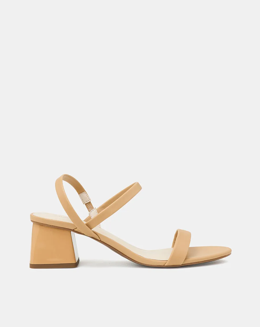 Ảnh Giày Sandal Nữ 5cm Thời Trang JUNO Gót Thấp Quai Ngang SD05112 1